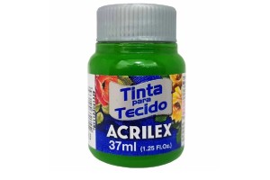 TINTA PARA TECIDO ACRILEX 37 ML VERDE BANDEIRA