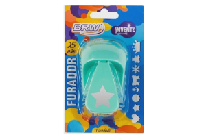 FURADOR DE ESTRELA BRW 25MM 1UN