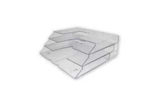 NICHO ORGANIZADOR ACRINIL TRIPLO CRISTAL