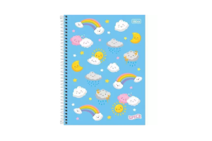 CADERNO CD UNIVERSITÁRIO TILIBRA SPICE 10 MATÉRIAS 160 FOLHAS