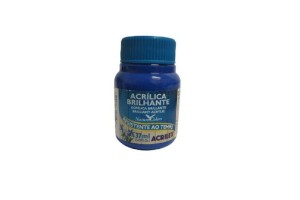 ACRILICA BRILHANTE ACRILEX 37ML AZUL TURQUESA