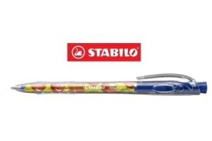 CANETA ESFEROGRAFICA STABILO TROPIKANA AZUL
